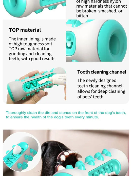 Dog Toy Teething Stick Chewable Teeth Cleaning Bones Dog Toothbrush TPR Safe Puppy Dental Care Cleaning Toys Supplies