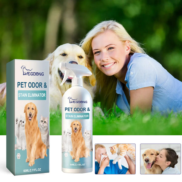 Pet Deodorizing Liquid Natural Fragrance Bad Smell Remover Body Cleaning Deodorant Urine Odor Eliminator Dog Odor Removal Spray