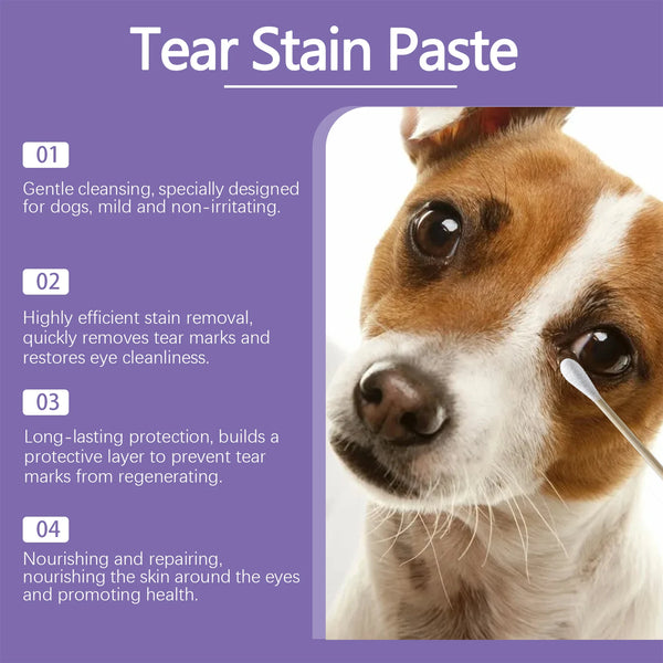 Yegbong Pet Dogs. Gentle Cleaning Of Dirt And Tear Stains. Moisturizing Care For Dog Eye Ointment