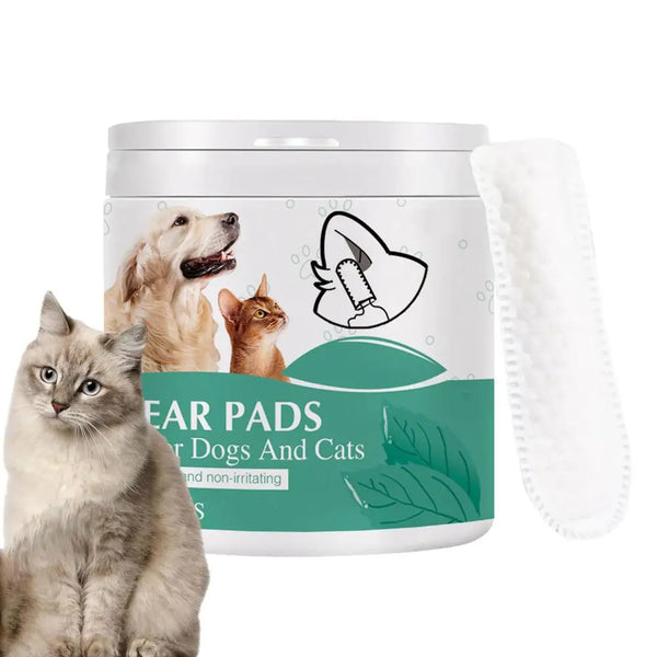 Pet Finger Wipes Dog Wipes Ear and Cochlear Care Safe & Effective Cat Teeth Wipes Pet Supplies for Teeth Cleanings