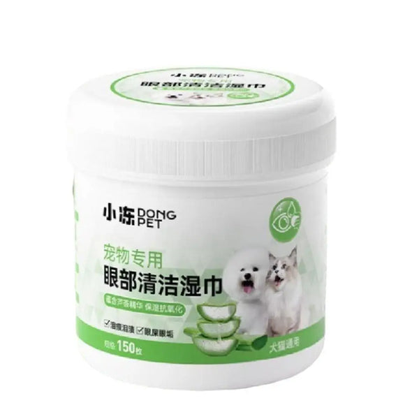 Pet Cleaning Tear Stain Wipes Remove Dirt Stains Long-lasting Gentle Eye Cats Freshnes Care Non-irritating Dogs W8A1