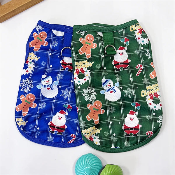 Holiday Festive Pet Sweaters Clothing For Small or Medium Dogs Cloths