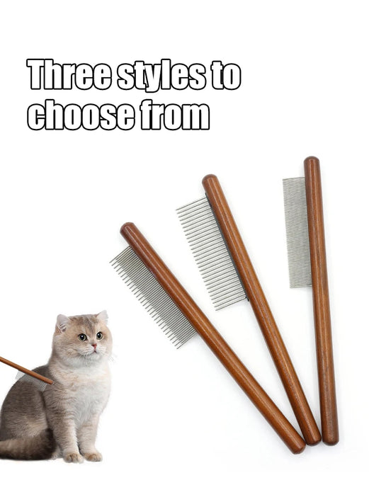 Cat Comb Cat Comb Brush Long Hair Cat Needle Comb Open Knots To Remove Floating Hair Accessories Pet Row Comb