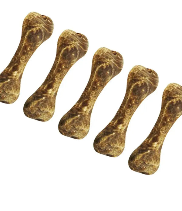 5pcs Durable Dog Chewing Bones Chew Sticks Dog Teething Bones Dental Chews for Puppies Chews Training Sticks Dog Teething toys f