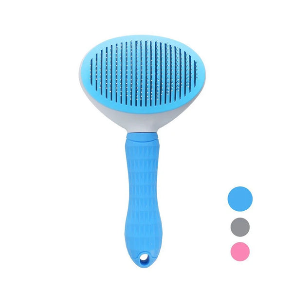 1pc - New pet brush, suitable for cats and dogs to comb their hair and remove floating hair