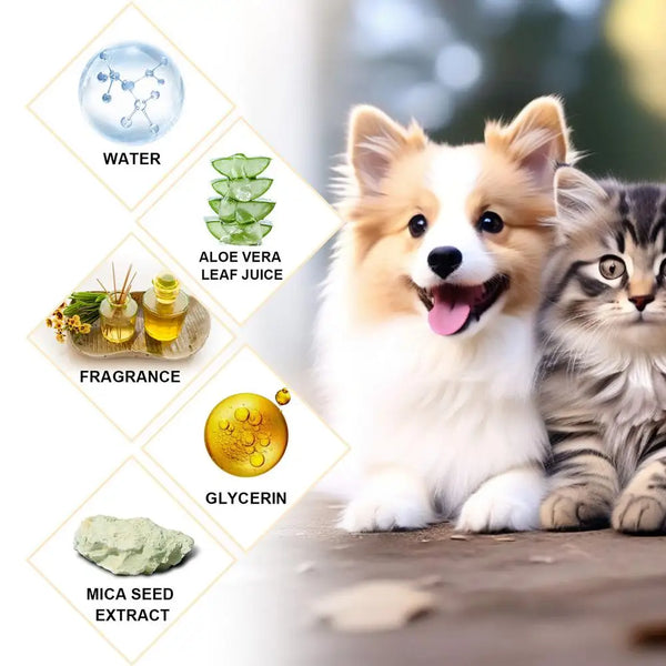 Organic Dog Shampoo Dog Shampoo For Smelly Dogs Itchy Skin Relief 100ml Gentle Pet Grooming Dog Body Wash Deep Cleansing Puppy