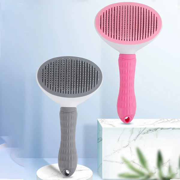 1pc - New pet brush, suitable for cats and dogs to comb their hair and remove floating hair