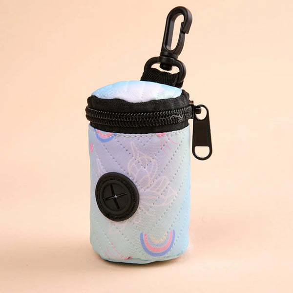 Hanging Dog waste Dispenser with Zipper Cute