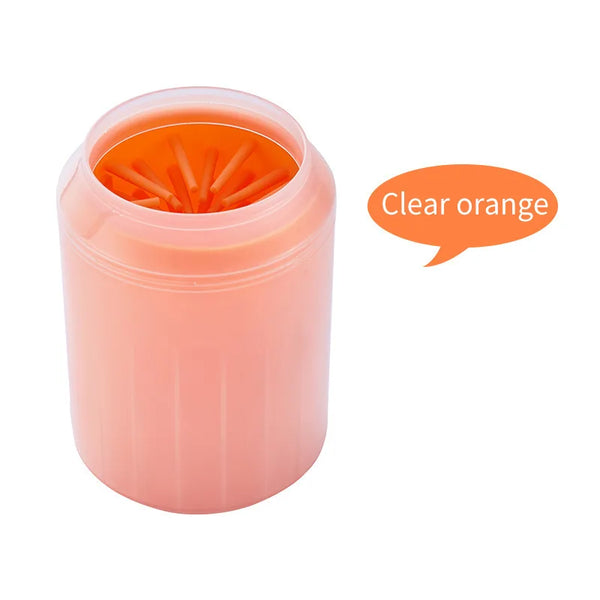 Dog Paw Cleaner Cup Soft Silicone Combs Portable Outdoor Pet towel Foot Washer Paw Clean Brush Quickly Wash Foot Cleaning Bucket