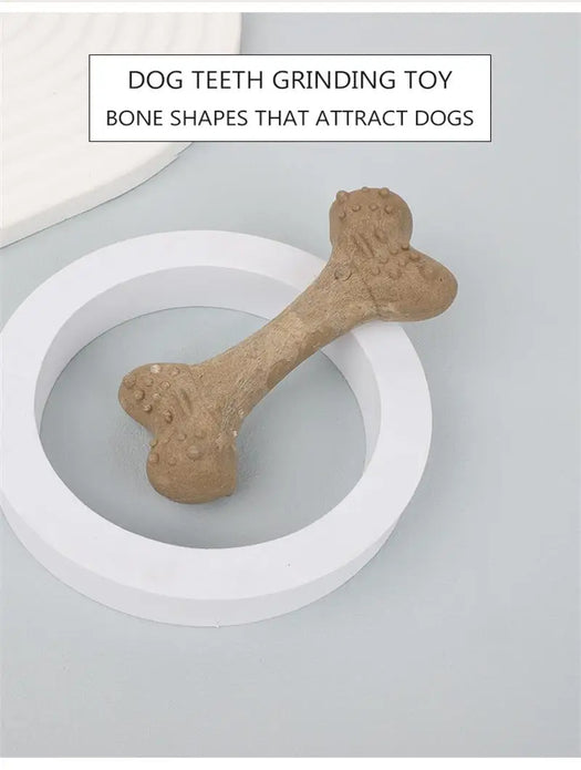 Dog Gnawing Bone Toys Pet Toys Simulated Bones Gnawing Resistant Grinding Chewing Teeth Pet Dog Dental Care Sticks