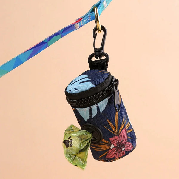 Hanging Dog waste Dispenser with Zipper Cute