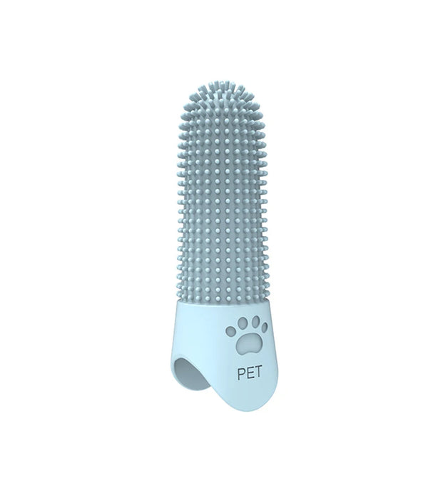 Pet Silicone Teeth Cleaning Fingertips For Cats And Dogs Cleaning And Removing Tartar And Stones Pet Toothbrushes