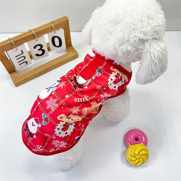 Holiday Festive Pet Sweaters Clothing For Small or Medium Dogs Cloths