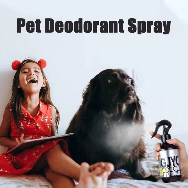 100ml Safety Lock Dog Deodorant Long-Lasting Dogs Cats Body Perfume Spray Natural Fresh Scent Deodorant Perfume Pet Spray