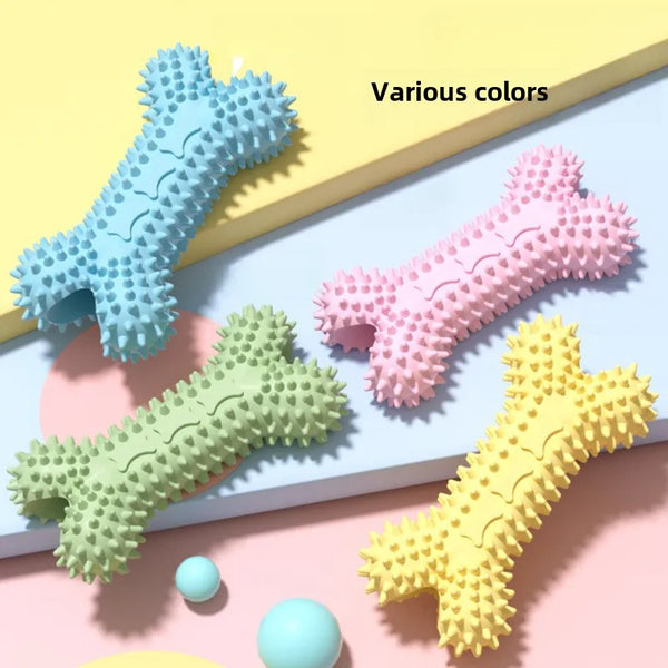 Pet Dog Toys Teething Stick Bone Molar Bones Resistant Bite Pet Products Supplies Dog Cat Interactive Play Chew Toy Accessories