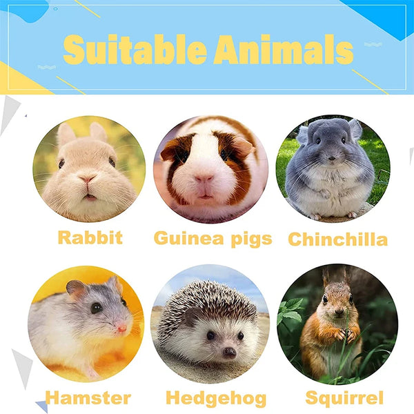 2Pcs Rabbits Soft Blankets Guinea Pig Hamster Fleece Cage Liners Small Pets Items Bedding Mat Bathe Towels Hamster Accessories