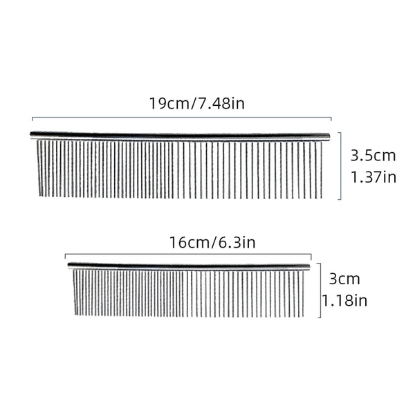 Pet Hair Removal Comb Anti-knot Removal Floating Hair Cleaning and Grooming Tool For Pets