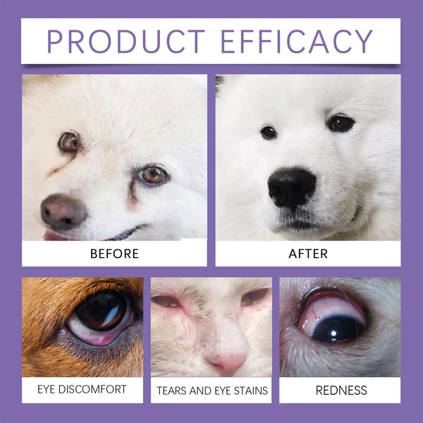 Yegbong Spray Gently Cleans Tears Pet Eye Moisturizing Care Spray
