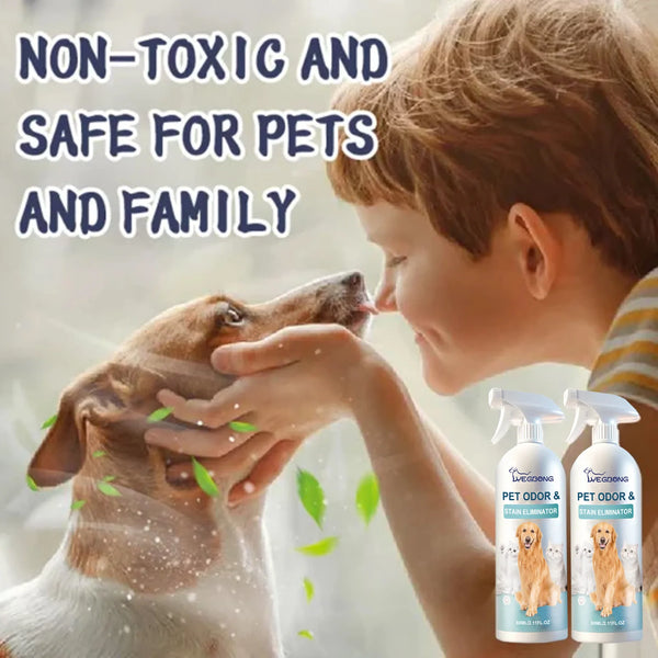Pet Deodorizing Liquid Natural Fragrance Bad Smell Remover Body Cleaning Deodorant Urine Odor Eliminator Dog Odor Removal Spray