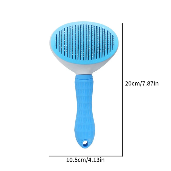 1pc - New pet brush, suitable for cats and dogs to comb their hair and remove floating hair