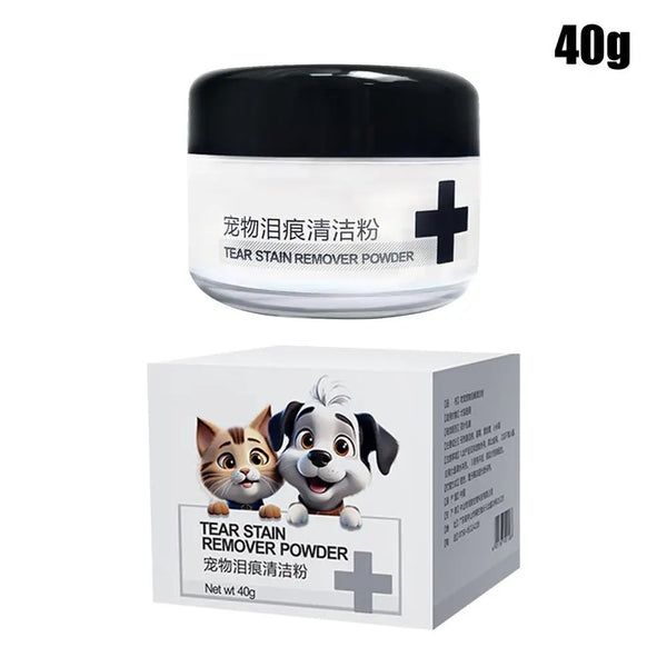 Dog Tear Stain Powder Gentle Tear Stain Remover Powder Tears Powder Non-Irritating Absorbing Pet Supplies Dog Eye Care With