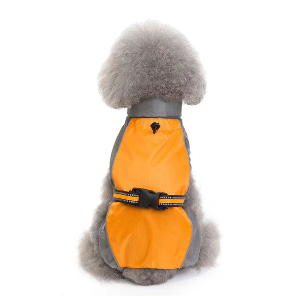 Dog Raincoat for Small Large Dog Cat Clothes S-9XL Waterproof Pet Apparels Reflective Chihuahua Clothing Pug Coat Pet Supplies
