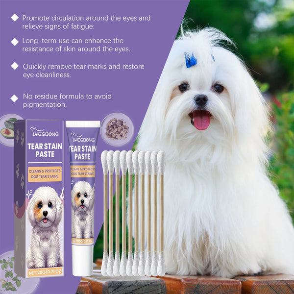 Yegbong Pet Dogs. Gentle Cleaning Of Dirt And Tear Stains. Moisturizing Care For Dog Eye Ointment
