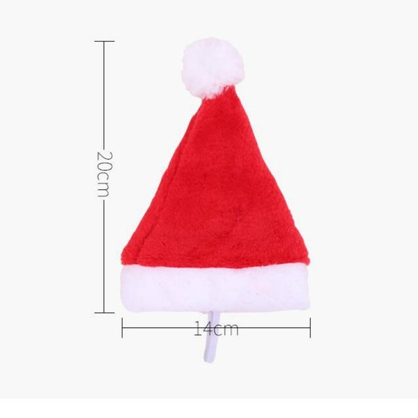 Christmas Pet Santa Claus Hat Pet Costume