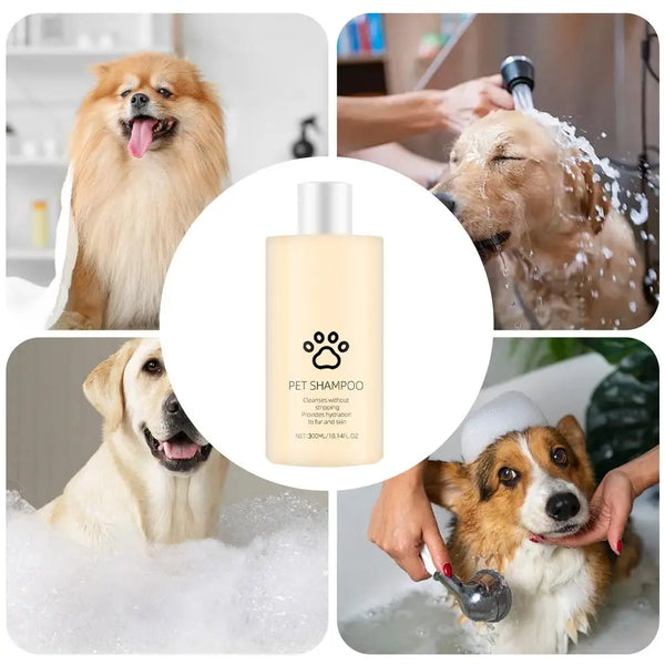Organic Dog Shampoo Dog Shampoo For Smelly Dogs Itchy Skin Relief 100ml Gentle Pet Grooming Dog Body Wash Deep Cleansing Puppy