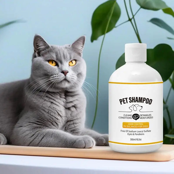 Dog Shampoo 300ml Conditioner Shampoo for Itchy Skin Relief Pet Cleaning Solution Soothes Itchy Skin Pet Bathing Shampoo