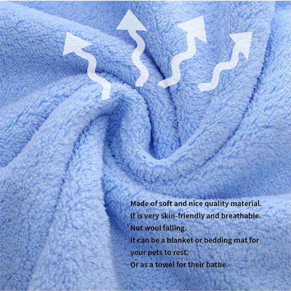 2Pcs Rabbits Soft Blankets Guinea Pig Hamster Fleece Cage Liners Small Pets Items Bedding Mat Bathe Towels Hamster Accessories