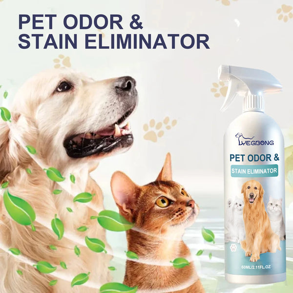 Pet Deodorizing Liquid Natural Fragrance Bad Smell Remover Body Cleaning Deodorant Urine Odor Eliminator Dog Odor Removal Spray