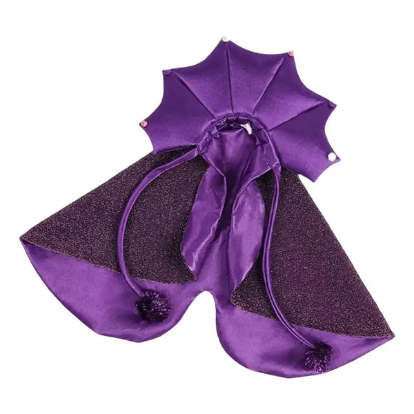 Pet Halloween Costume Wizard or Witch Costume Cloak Witch Hat Halloween For S/M Cats or Dogs