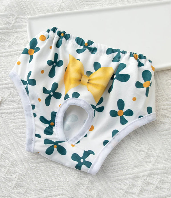 Pet Physiological Pant Dog Diaper Sanitary Clothes Female Dog Menstrual Pants Washable Pet Menstruation Underwear Briefs Product