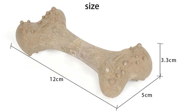 Dog Gnawing Bone Toys Pet Toys Simulated Bones Gnawing Resistant Grinding Chewing Teeth Pet Dog Dental Care Sticks