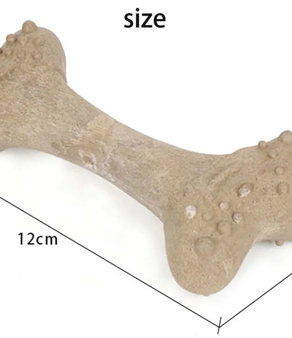 Dog Gnawing Bone Toys Pet Toys Simulated Bones Gnawing Resistant Grinding Chewing Teeth Pet Dog Dental Care Sticks