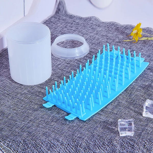 Dog Paw Cleaner Cup Soft Silicone Combs Portable Outdoor Pet towel Foot Washer Paw Clean Brush Quickly Wash Foot Cleaning Bucket