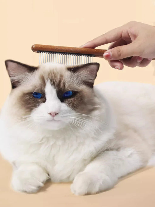 Cat Comb Cat Comb Brush Long Hair Cat Needle Comb Open Knots To Remove Floating Hair Accessories Pet Row Comb