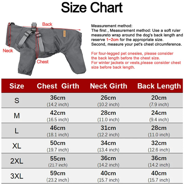 Dog Raincoat with Harness Waterproof Pet Jumpsuit for Small Medium Dogs Adjustable Reflective Puppy Rain Coat Chihuahua Rainwear