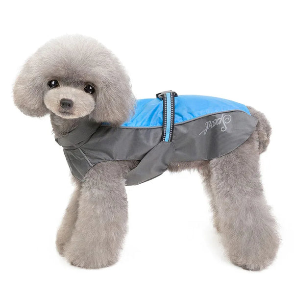 Dog Raincoat for Small Large Dog Cat Clothes S-9XL Waterproof Pet Apparels Reflective Chihuahua Clothing Pug Coat Pet Supplies