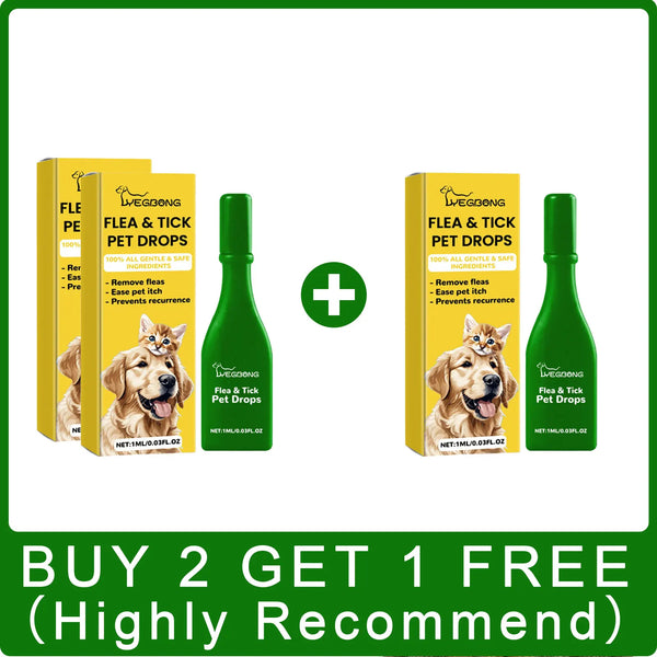 Cat Anti Flea Drop Flea Lice Killer Mite Insect Treatment Repel Parasite Relieve Itching Anti Tick Protection Pet Flea Repellent