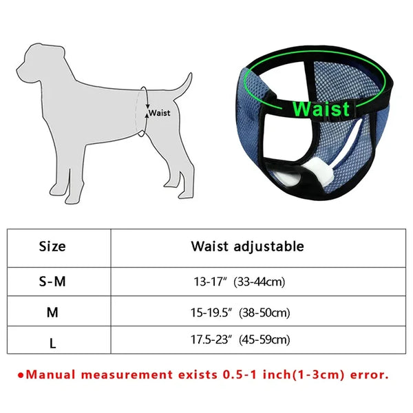 Pets Physiological Washable Menstruation Briefs Dog Leak Proof Hygiene Kecks Panties for Small Large Dogs Pet Sanitary Underwear