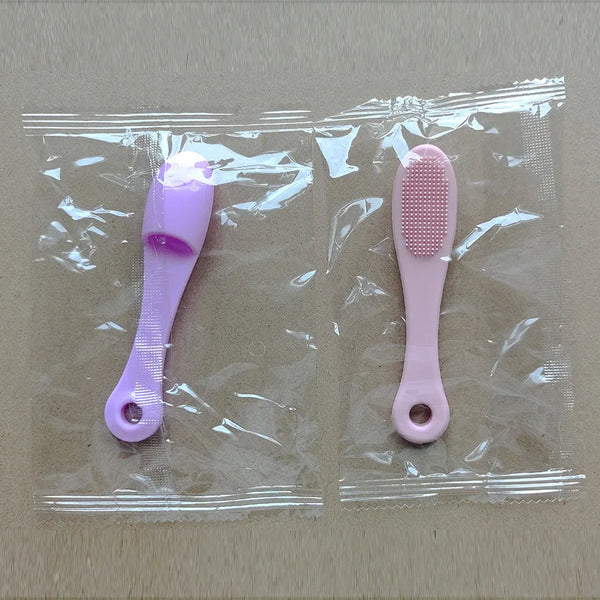 Dog Cat Cleaning Supplies Soft Pet Finger Brush Cats Brush Toothbrush Tear Stains Brush Eye Care Pets Cleaning Grooming Tools