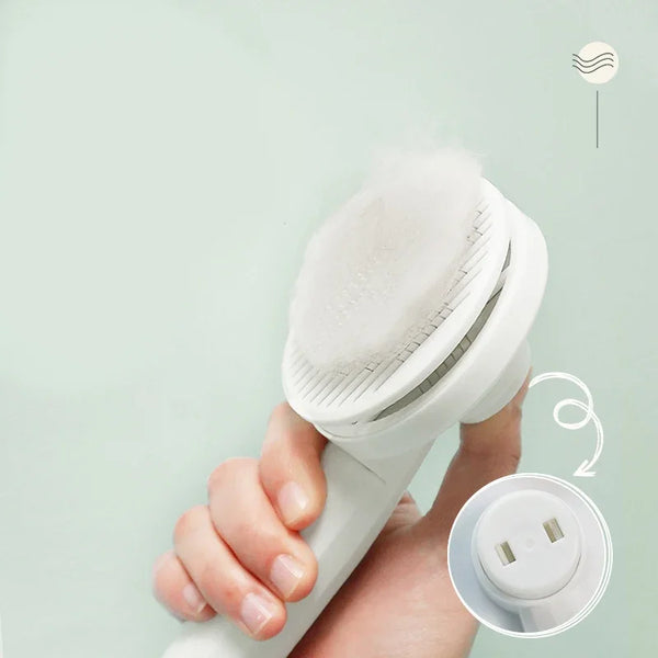 1Pc Cat Comb Hair Removal Pet Magic Comb One Click Floating Hair Removal Cat Dog Universal Cleaning Beauty Supplies