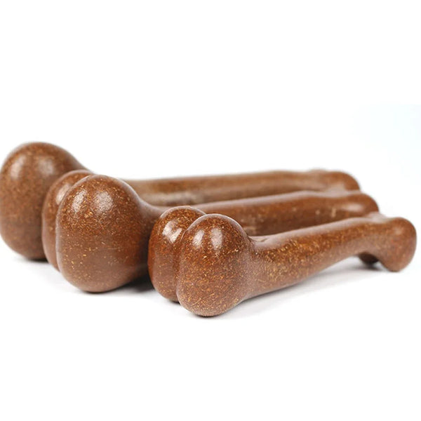 Pet Artificial Bones Chew Toys Natural Non-Toxic Beef Flavor Simulation Bones Toy for Small Large Dog Sturdy Bite Resistant Toy