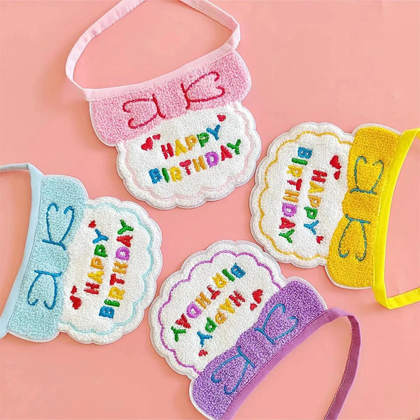 Pet's Birthday Special with this Adorable Dog, Cat Birthday Hat & Bandana Set!