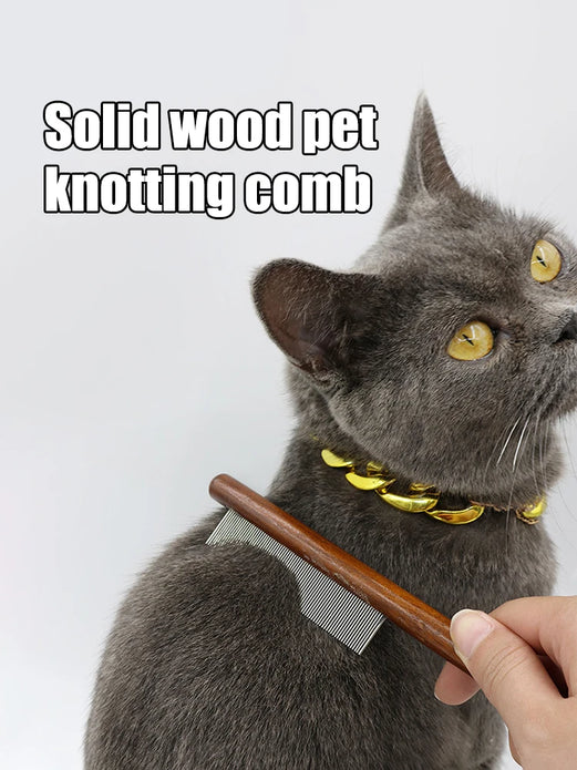Cat Comb Cat Comb Brush Long Hair Cat Needle Comb Open Knots To Remove Floating Hair Accessories Pet Row Comb