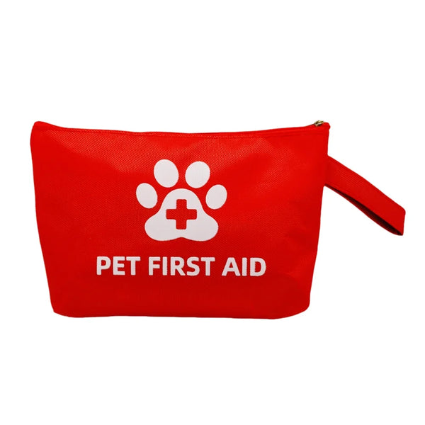Pet Emergency Kit Dog Travel Kits for Waterproof Resistant High Visibility Reflective First Aid Pouch Cat Camping Essentials