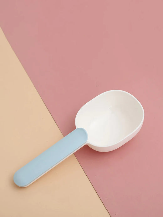 One Pet Food Spoon, Multifunctional 2-In-1 With Sealed Clip Handle, Suitable For Cats And Dogs, Birds, Rabbits Feeding Spoon
