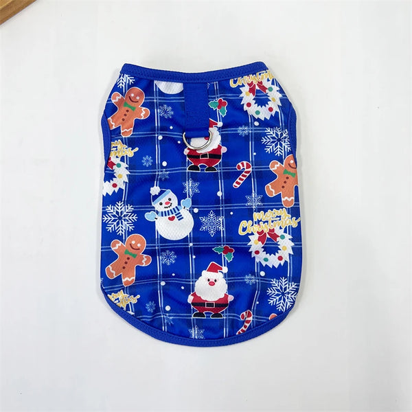 Holiday Festive Pet Sweaters Clothing For Small or Medium Dogs Cloths